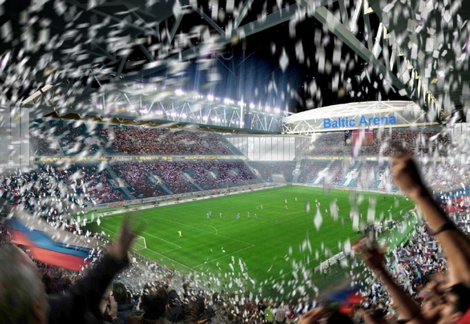 Stade de Kaliningrad - Stade Coupe du Monde 2018 en Russie