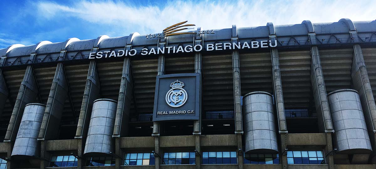 Le stade Santiago Bernabéu du Real Madrid